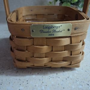2004 Vintage Longaberger Dresden Basket Rare